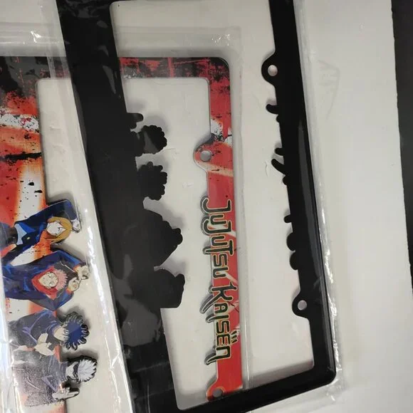Jujutsu Kaisen Anime License Plate Frames 2x - Picture 2 of 8